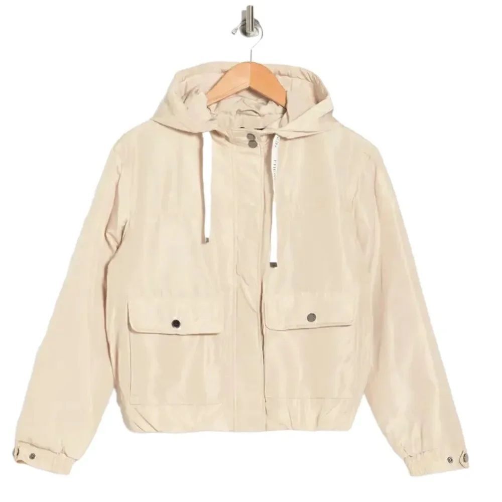 French Connection Flight Jacket in the Size Large in Orange Color - Picture 14 of 14